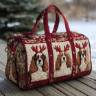 Happy Howler Quilted Duffle Bag 1
