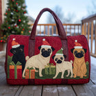 Merry Snuffles Quilted Duffle Bag 1