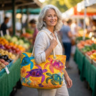 Beach Bag - Coral Turtle Dream 2