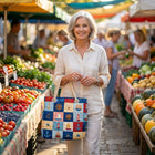 Beach Bag - Marine Patchwork 2
