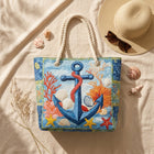 Beach Bag - Nautical Anchor 3