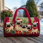 Puglet Noel Quilted Duffle Bag 1
