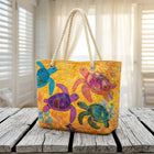 Beach Bag - Coral Turtle Dream 1