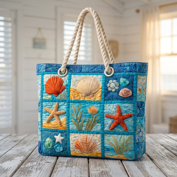 Beach Bag - Coastal Shells