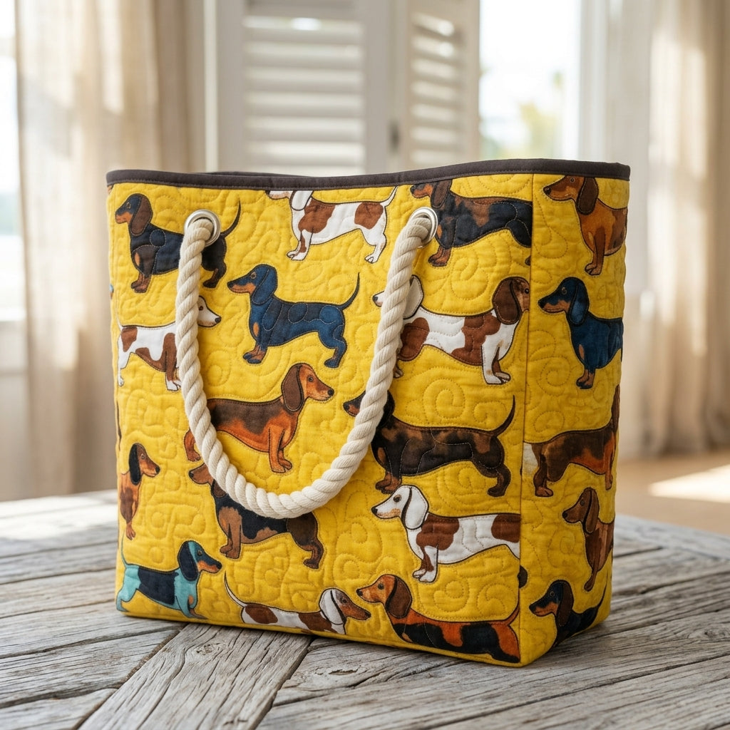 Beach Bag - Dachshund
